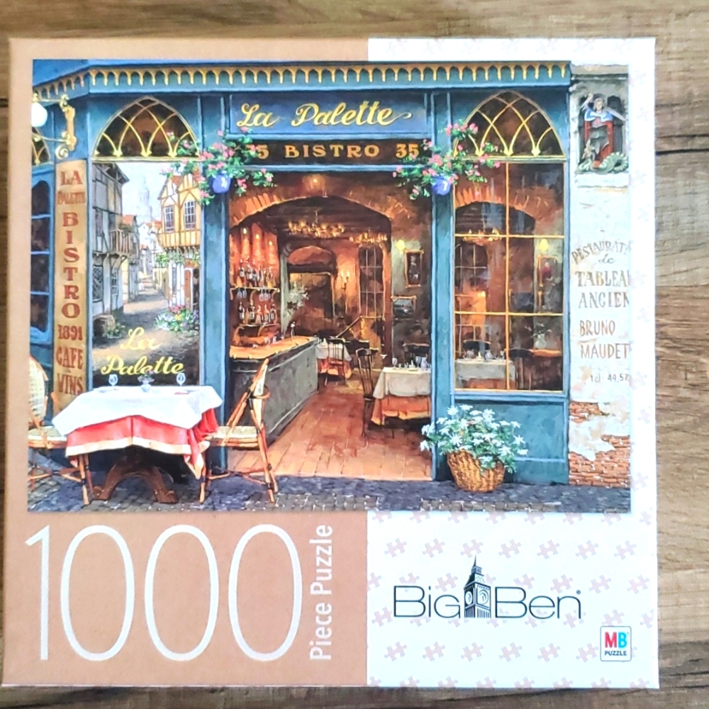 BIG BEN LA PALETTE BISTRO PUZZLE -  1000 PCS